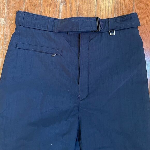VINTAGE NAVY BLUE ROFFE SKI/SNOW PANTS SIZE 10 EUC - Picture 3 of 7